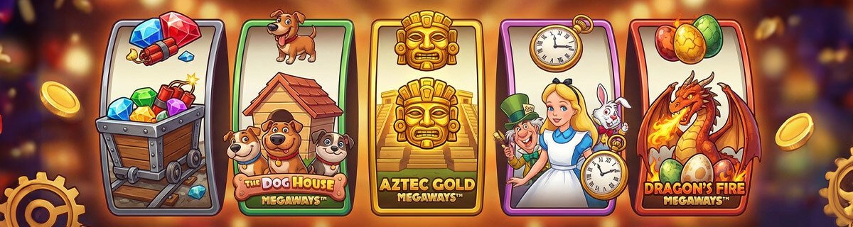 Top 5 Megaways slots - banner