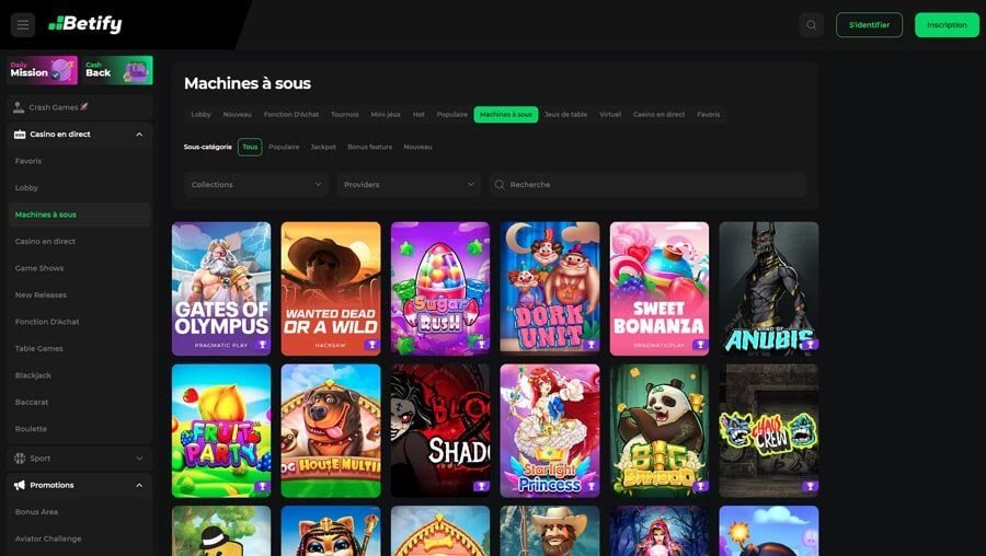 Betify slots