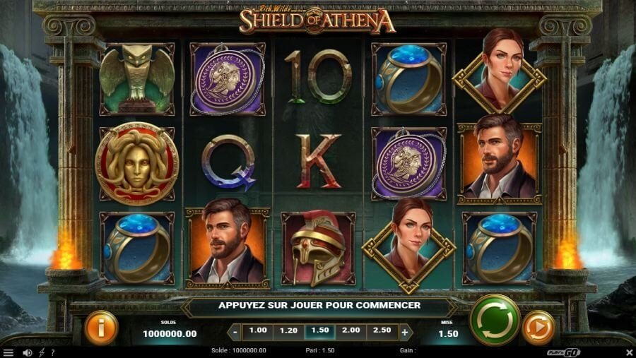 Shield of Athena by Play'n GO