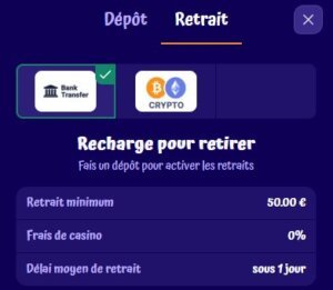Spingranny Casino withdrawals