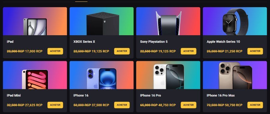 AmonBet Casino shop