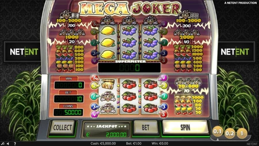 Mega Joker 3-reel slot