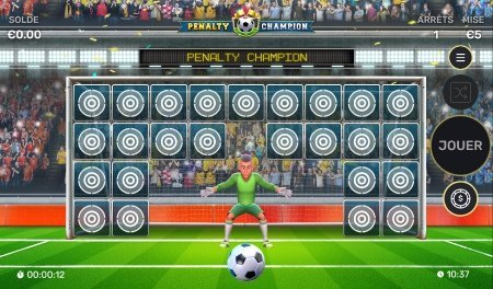 Visual of the Penalty Shootout game by Gaming Corps