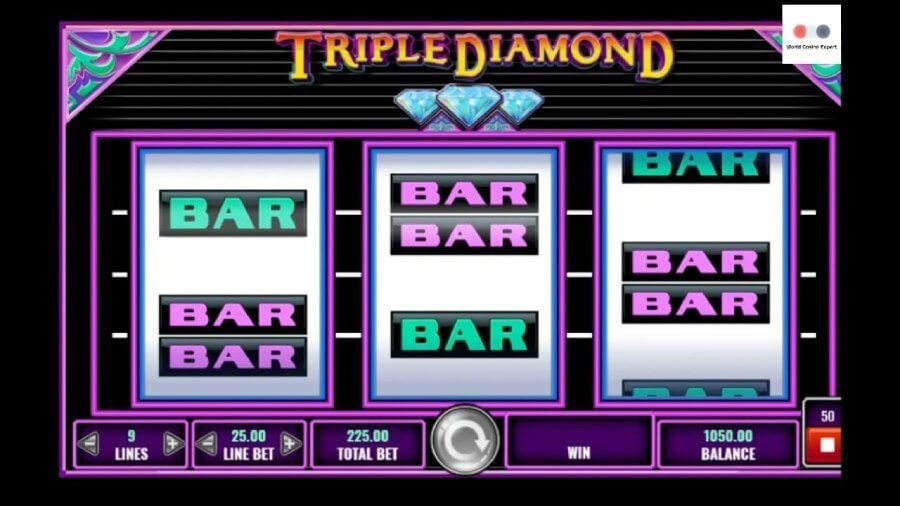 Triple Diamond 3-reel slot