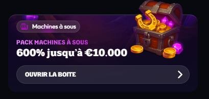 Wildzy Casino welcome bonus