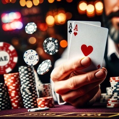 Main au blackjack