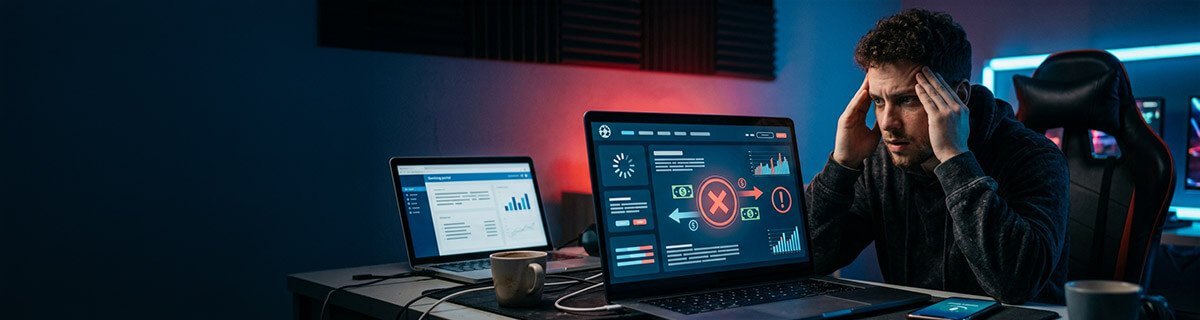 Declined deposit at an online casino: the most common causes - banner